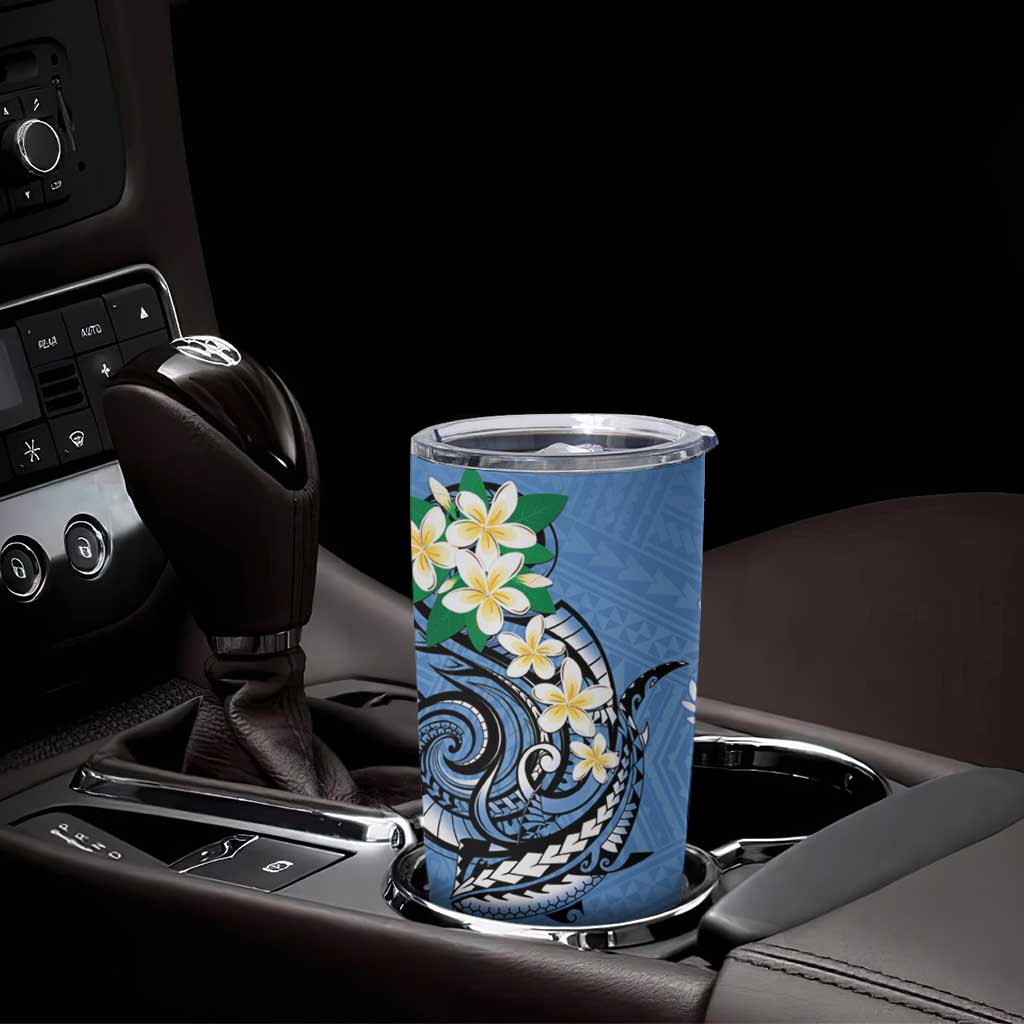 FSM Kosrae Polynesian Shark Tattoo Personalised Tumbler Cup