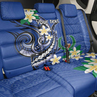 FSM Pohnpei Polynesian Shark Tattoo Personalised Back Car Seat Cover