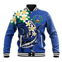 FSM Pohnpei Polynesian Shark Tattoo Personalised Baseball Jacket