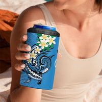 FSM Yap State Polynesian Shark Tattoo Personalised 4 in 1 Can Cooler Tumbler LT9 - Polynesian Pride