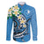 FSM Yap State Polynesian Shark Tattoo Personalised Family Matching Mermaid Dress and Hawaiian Shirt