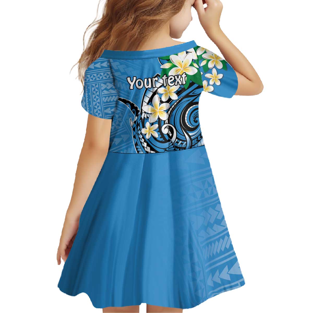 FSM Yap State Polynesian Shark Tattoo Personalised Family Matching Off The Shoulder Long Sleeve Dress and Hawaiian Shirt LT9 - Polynesian Pride