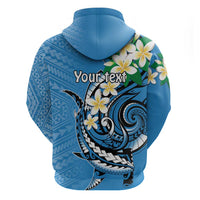 FSM Yap State Polynesian Shark Tattoo Personalised Zip Hoodie