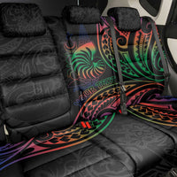 New Caledonia Polynesian Tatoo Personalised Back Car Seat Cover LT9 - Polynesian Pride