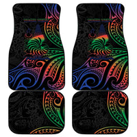 New Caledonia Polynesian Tatoo Personalised Car Mats LT9 - Polynesian Pride