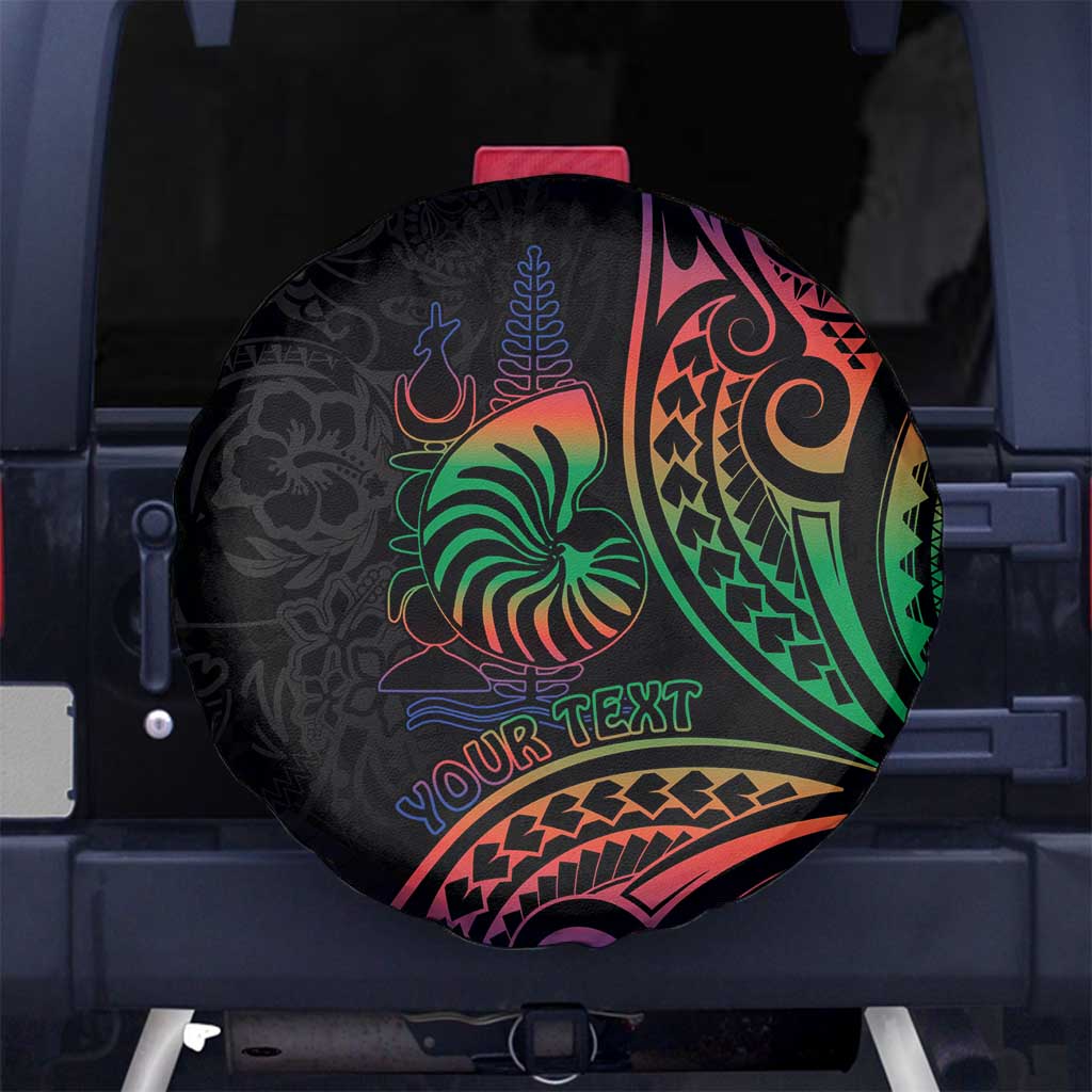 New Caledonia Polynesian Tatoo Personalised Spare Tire Cover LT9 - Polynesian Pride