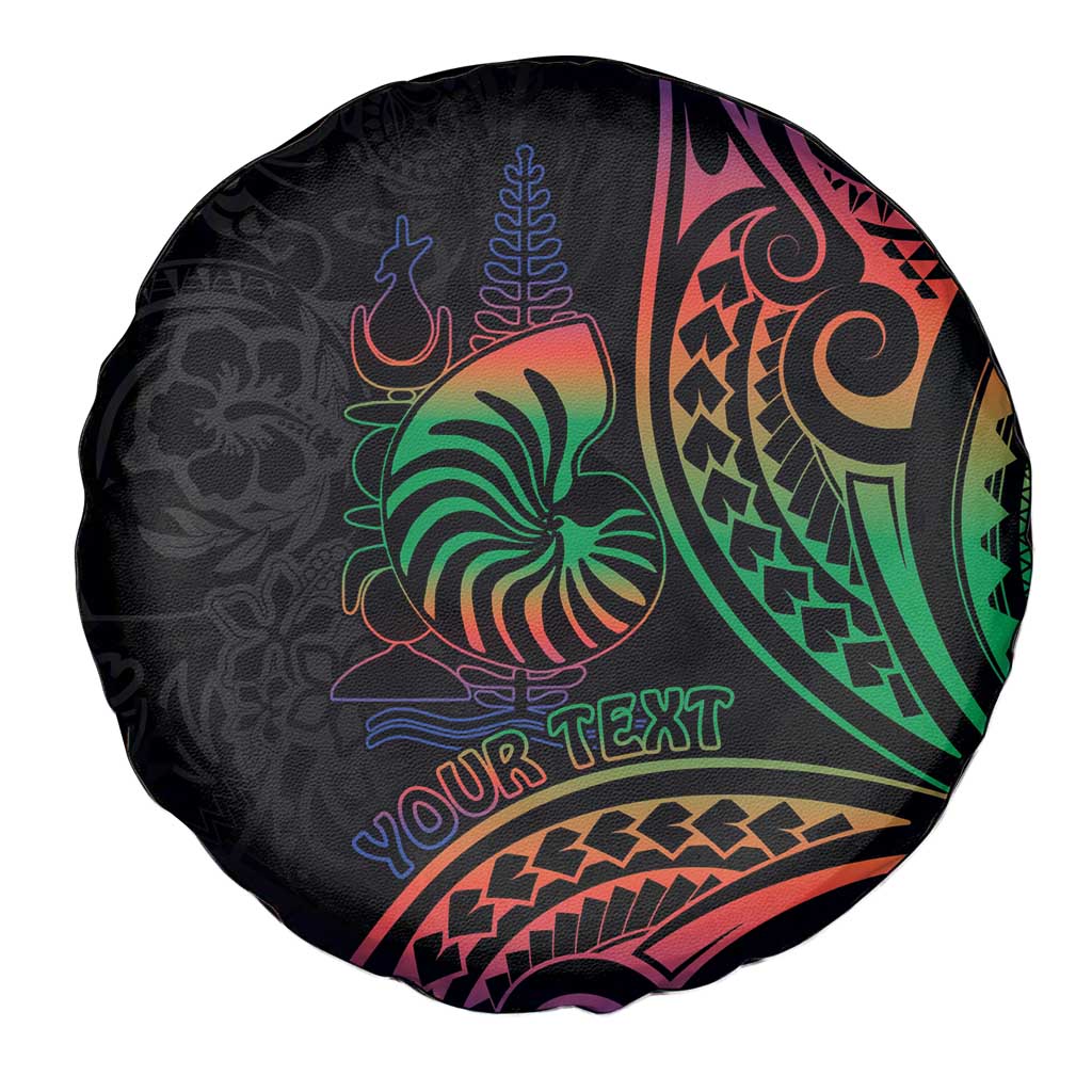 New Caledonia Polynesian Tatoo Personalised Spare Tire Cover LT9 - Polynesian Pride