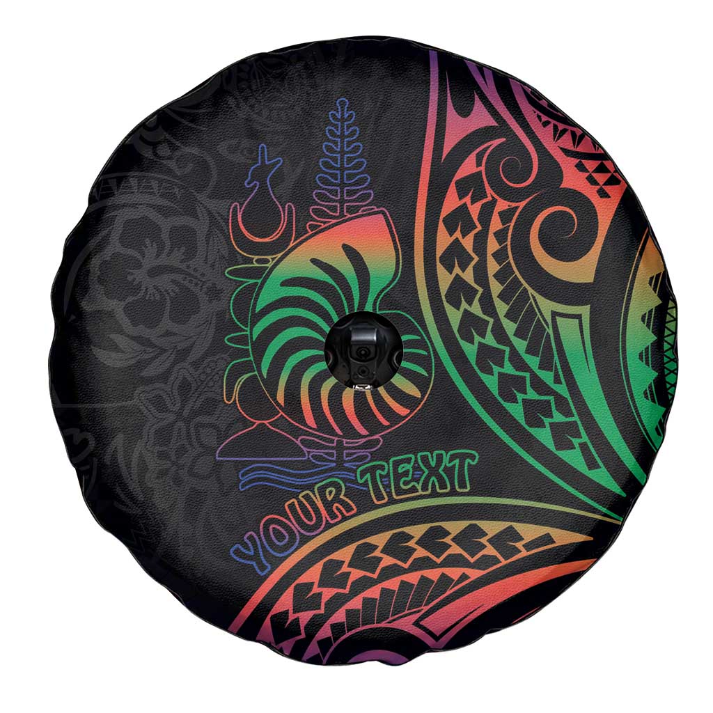 New Caledonia Polynesian Tatoo Personalised Spare Tire Cover LT9 - Polynesian Pride