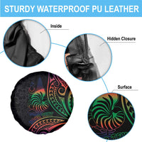 New Caledonia Polynesian Tatoo Personalised Spare Tire Cover LT9 - Polynesian Pride