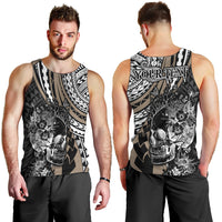 personalised-polynesia-skull-men-tank-top-tattoo-in-the-style-of-maori-with-marine-life-gold