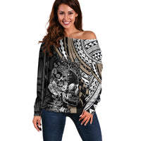 personalised-polynesia-skull-off-shoulder-sweater-tattoo-in-the-style-of-maori-with-marine-life-gold