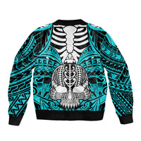personalised-polynesia-skull-bomber-jacket-with-boars-tusk-aqua-arty-vibe