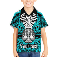 personalised-polynesia-skull-kid-hawaiian-shirt-with-boars-tusk-aqua-arty-vibe