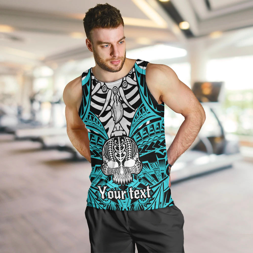 personalised-polynesia-skull-men-tank-top-with-boars-tusk-aqua-arty-vibe