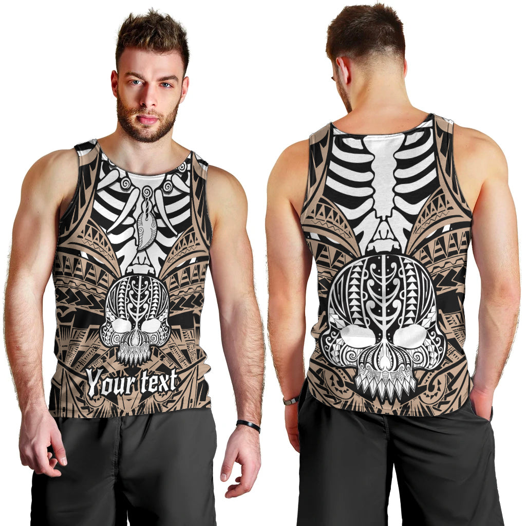 personalised-polynesia-skull-men-tank-top-with-boars-tusk-gold-arty-vibe