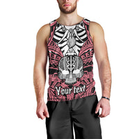 personalised-polynesia-skull-men-tank-top-with-boars-tusk-pink-arty-vibe