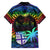 Fiji LGBT Hawaiian Shirt Love Is Love Tapa Pattern Rainbow Water Color LT9 - Polynesian Pride