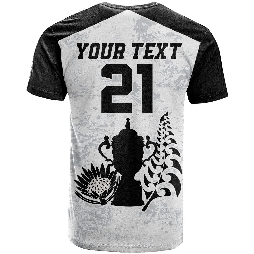 Custom New Zealand South Africa Rugby T Shirt History Commemorative World Cup Winners Unique LT9 - Polynesian Pride