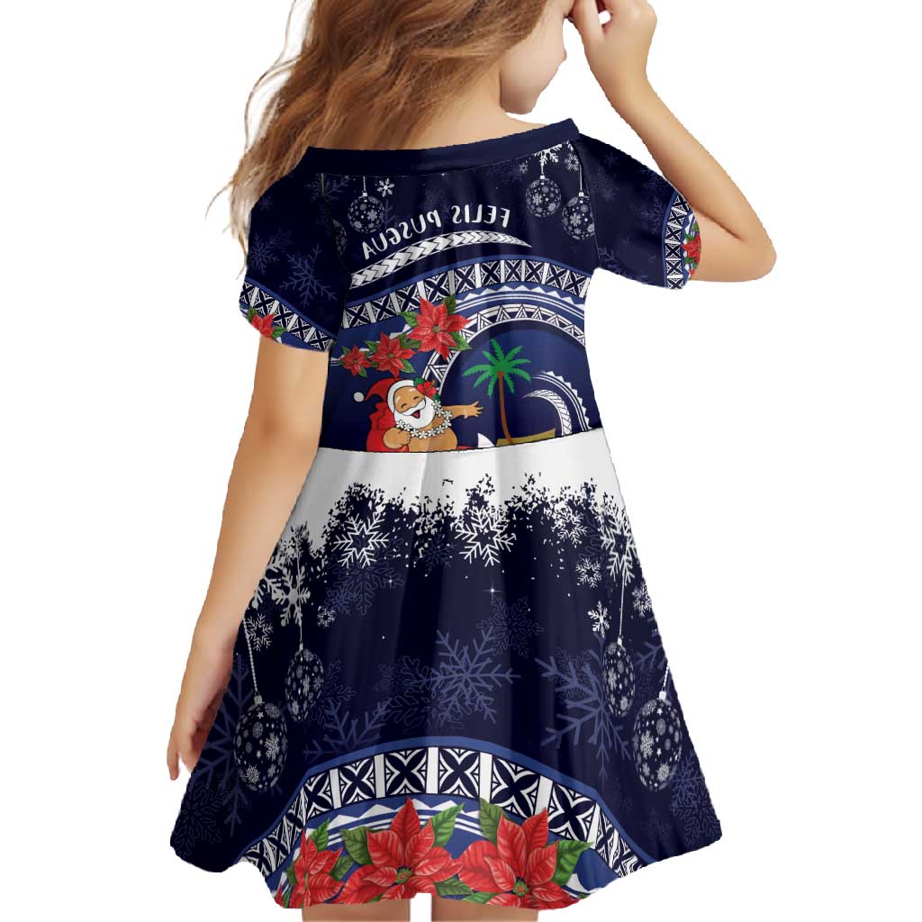 Felis Pusgua Guam Santa Family Matching Mermaid Dress and Hawaiian Shirt Merry Christmas with Polynesian Tribal LT9 - Polynesian Pride