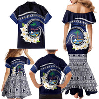 Hafai Adai Guam Guasalis Family Matching Mermaid Dress and Hawaiian Shirt Polynesian Tribal Pattern LT9 - Polynesian Pride