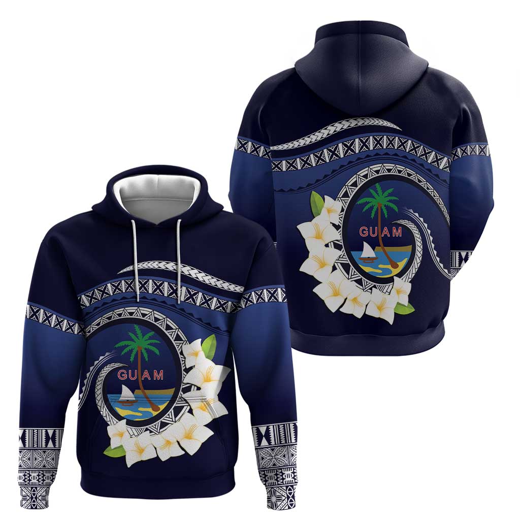 Hafai Adai Guam Guasalis Zip Hoodie Polynesian Tribal Pattern