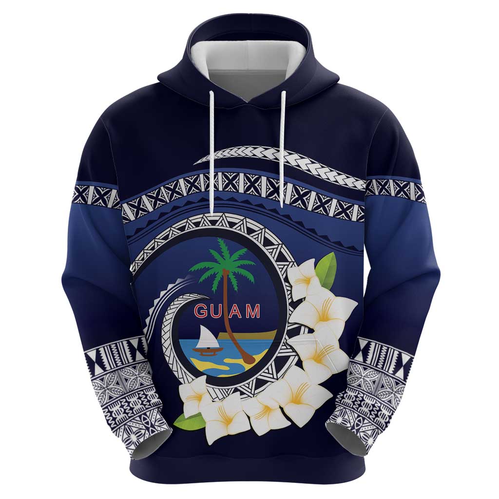Hafai Adai Guam Guasalis Zip Hoodie Polynesian Tribal Pattern