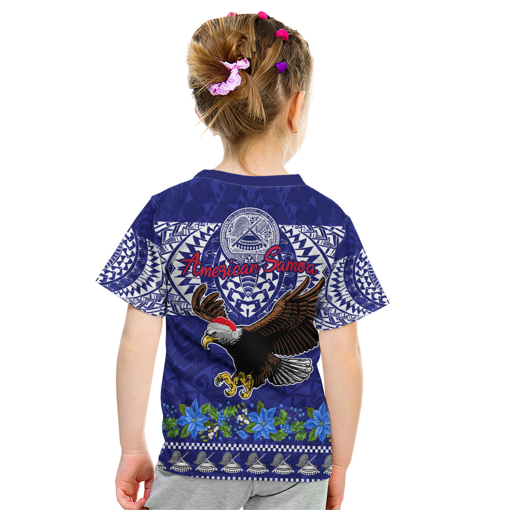 American Samoa Christmas Kid T Shirt Manuia le Kerisimasi Polynesian Tribal LT9 - Polynesian Pride