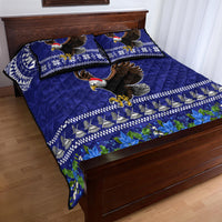American Samoa Christmas Quilt Bed Set Manuia le Kerisimasi Polynesian Tribal LT9 - Polynesian Pride