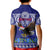 Personalised American Samoa Christmas Kid Polo Shirt Manuia le Kerisimasi Polynesian Tribal LT9 - Polynesian Pride