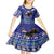 Personalised American Samoa Christmas Kid Short Sleeve Dress Manuia le Kerisimasi Polynesian Tribal LT9 - Polynesian Pride