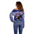 Personalised American Samoa Christmas Off Shoulder Sweater Manuia le Kerisimasi Polynesian Tribal LT9 - Polynesian Pride