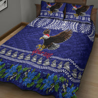 Personalised American Samoa Christmas Quilt Bed Set Manuia le Kerisimasi Polynesian Tribal LT9 - Polynesian Pride