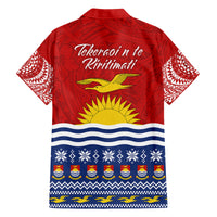 Kiribati Christmas Family Matching Tank Maxi Dress and Hawaiian Shirt Tekeraoi n Te Tiritimati Polynesian Tribal LT9 - Polynesian Pride