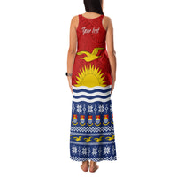 Personalised Kiribati Christmas Family Matching Tank Maxi Dress and Hawaiian Shirt Tekeraoi n Te Tiritimati Polynesian Tribal LT9 - Polynesian Pride