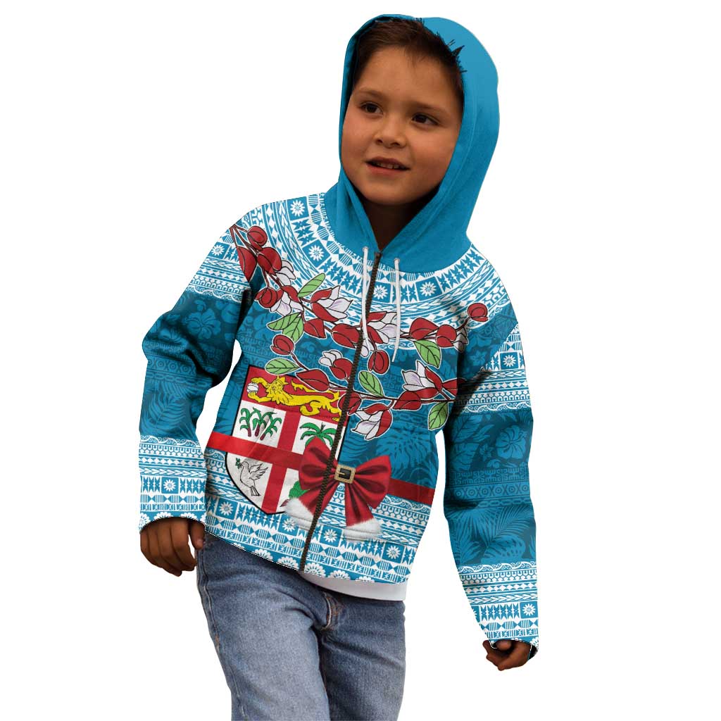 Fijian Tagimoucia Flowers Kid Hoodie Christmas Coquette bow