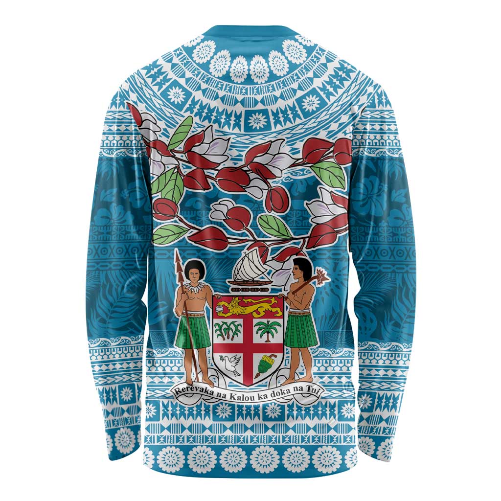 Fijian Tagimoucia Flowers Long Sleeve Shirt Christmas Coquette bow