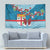 Fijian Tagimoucia Flowers Tapestry Christmas Coquette bow