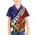 Samoan Ula Fala Flowers Family Matching Tank Maxi Dress and Hawaiian Shirt Christmas Santa Belt
