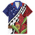 Samoan Ula Fala Flowers Hawaiian Shirt Christmas Santa Belt