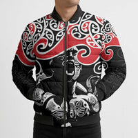 Aotearoa Toitu Te Tiriti Bomber Puffer Jacket New Zealand Stand Together Stand Stronger LT9 - Polynesian Pride