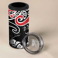 Aotearoa Toitu Te Tiriti 4 in 1 Can Cooler Tumbler New Zealand Stand Together Stand Stronger