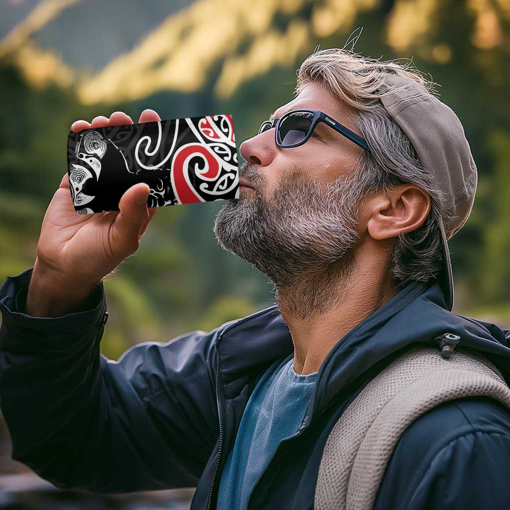 Aotearoa Toitu Te Tiriti 4 in 1 Can Cooler Tumbler New Zealand Stand Together Stand Stronger