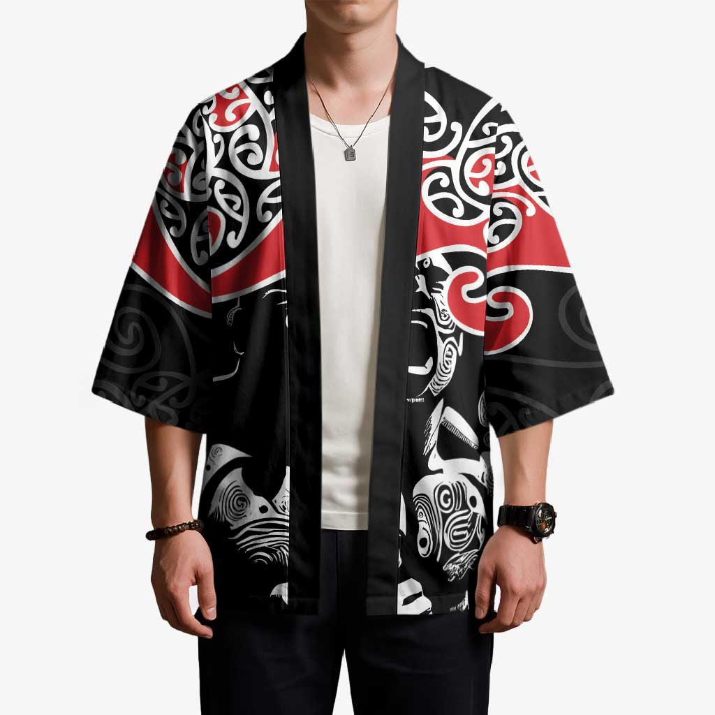 Aotearoa Toitu Te Tiriti Kimono New Zealand Stand Together Stand Stronger - Polynesian Pride