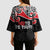 Aotearoa Toitu Te Tiriti Kimono Sleeve Blouse New Zealand Stand Together Stand Stronger - Polynesian Pride