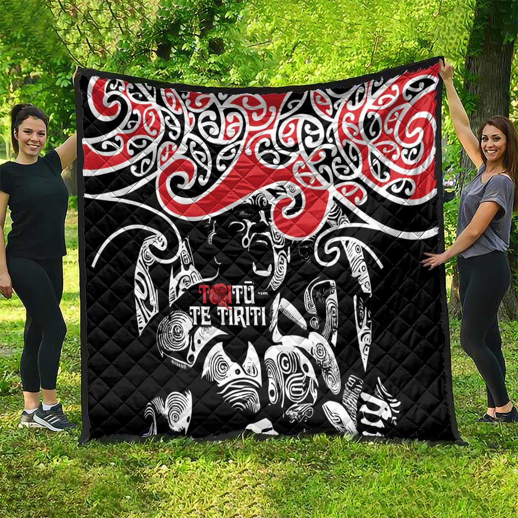 Aotearoa Toitu Te Tiriti Quilt New Zealand Stand Together Stand Stronger