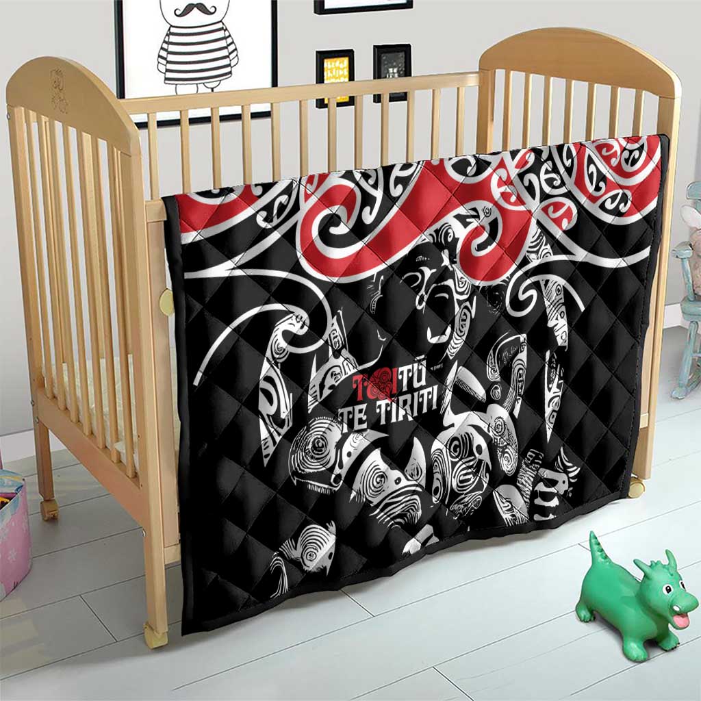 Aotearoa Toitu Te Tiriti Quilt New Zealand Stand Together Stand Stronger