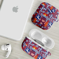 Kiribati Tekeraoi n te Kiritimati AirPods Case Pacific Patchwork Xmas Vibes - Polynesian Pride