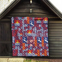 Kiribati Tekeraoi n te Kiritimati Quilt Pacific Patchwork Xmas Vibes - Polynesian Pride