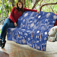 Marshall Islands Merry Christmas Quilt Pacific Patchwork Xmas Vibes - Polynesian Pride