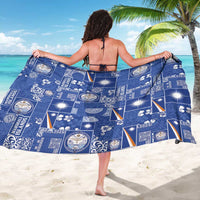 Marshall Islands Merry Christmas Sarong Pacific Patchwork Xmas Vibes - Polynesian Pride